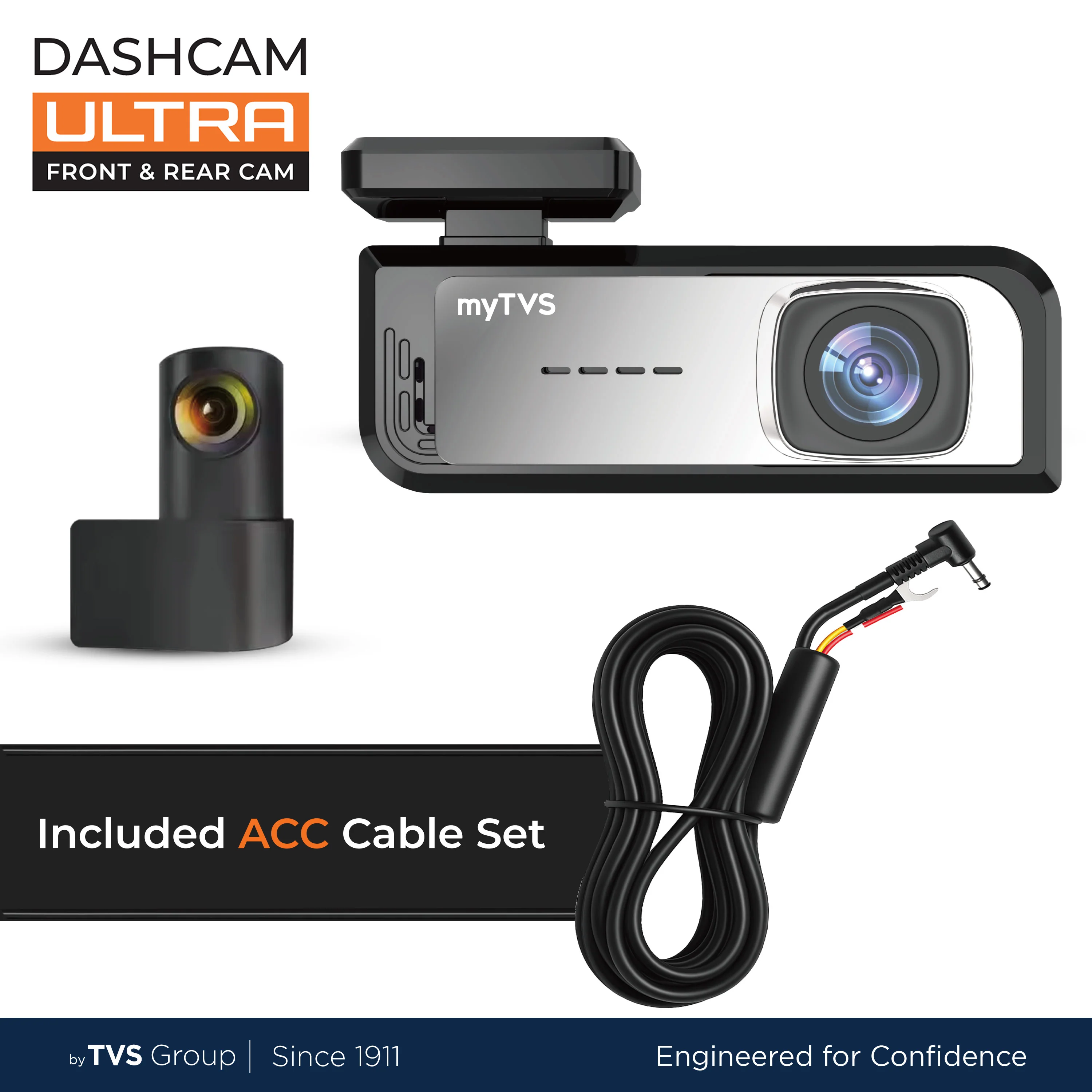DVR-02 Dash Cam Ultra Front & Rear DVR with Wi-Fi - Image 10
