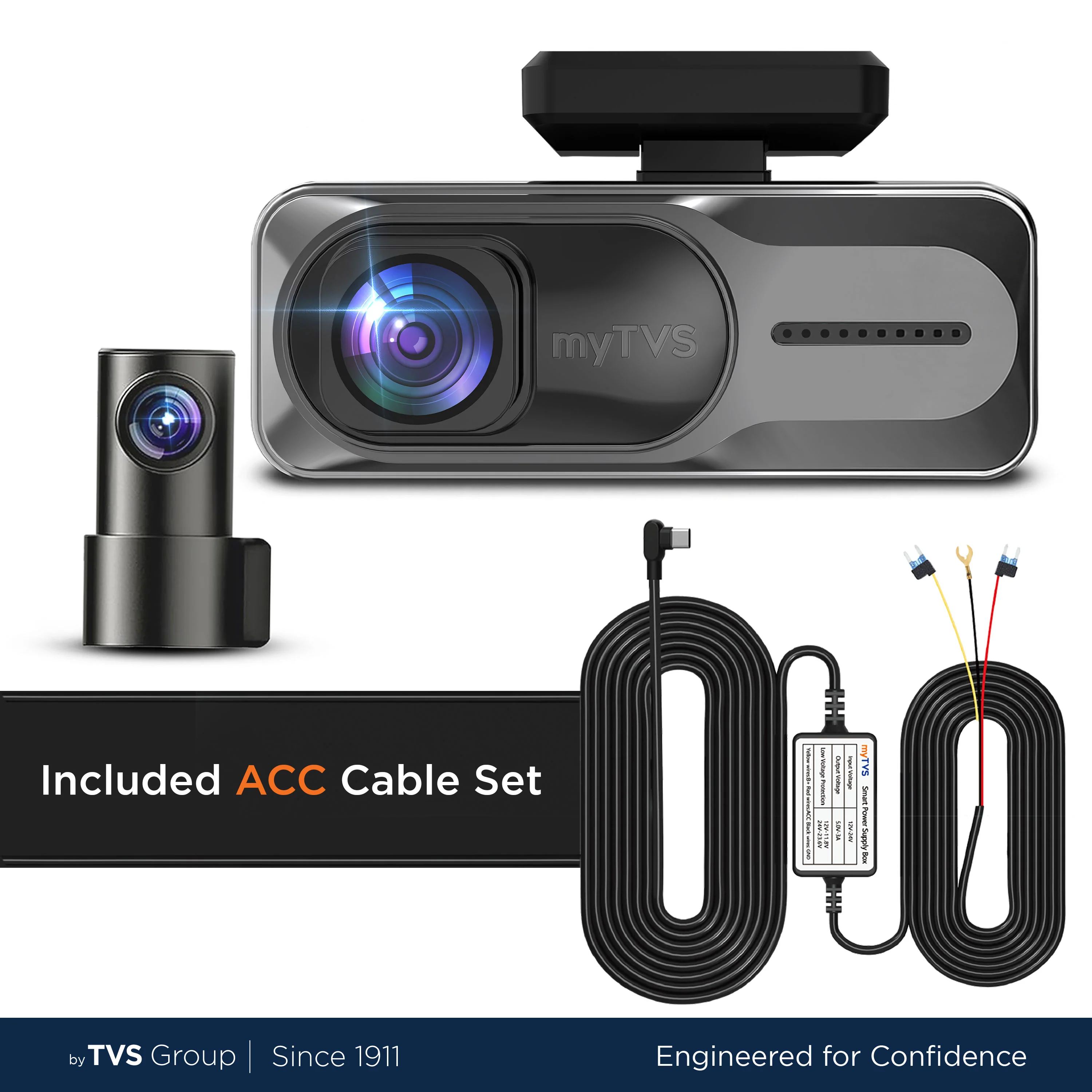 DVR-04 Dashcam Pro Plus 4K Front Rear DVR with Wi-Fi - Image 10