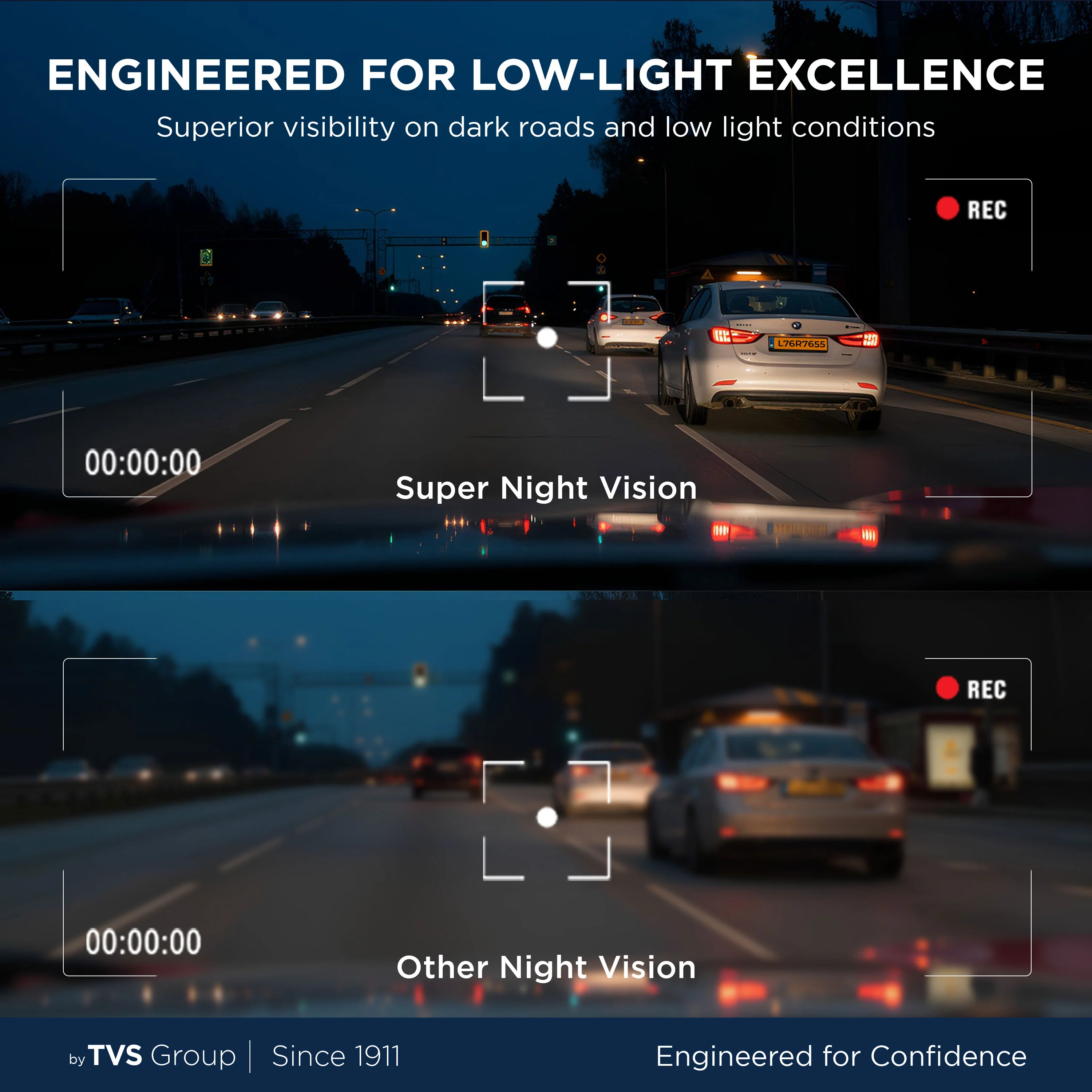 DVR-05 Dashcam Ultra Plus Triple Vision - Front, Rear & Inside with Wi-Fi - Image 9