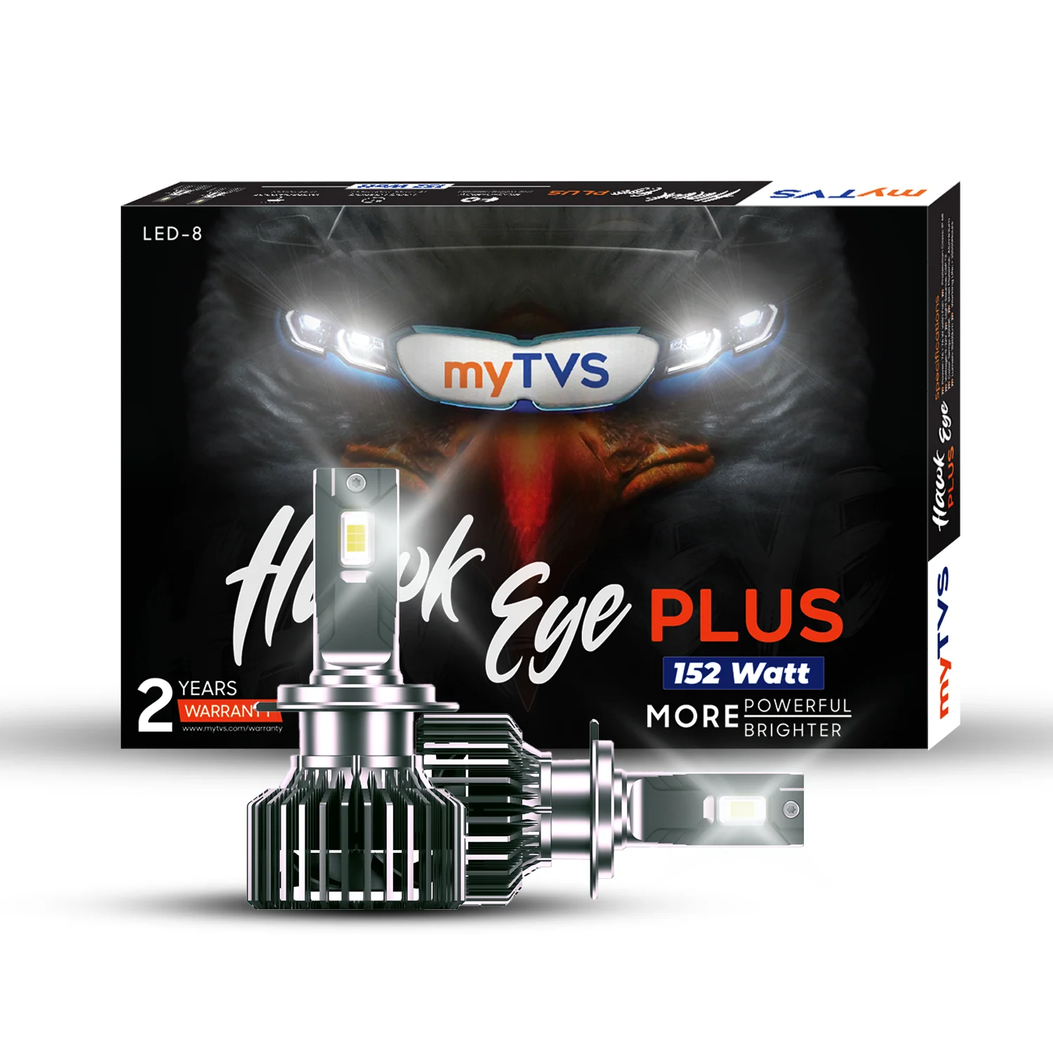 LED8 H7 152W Light