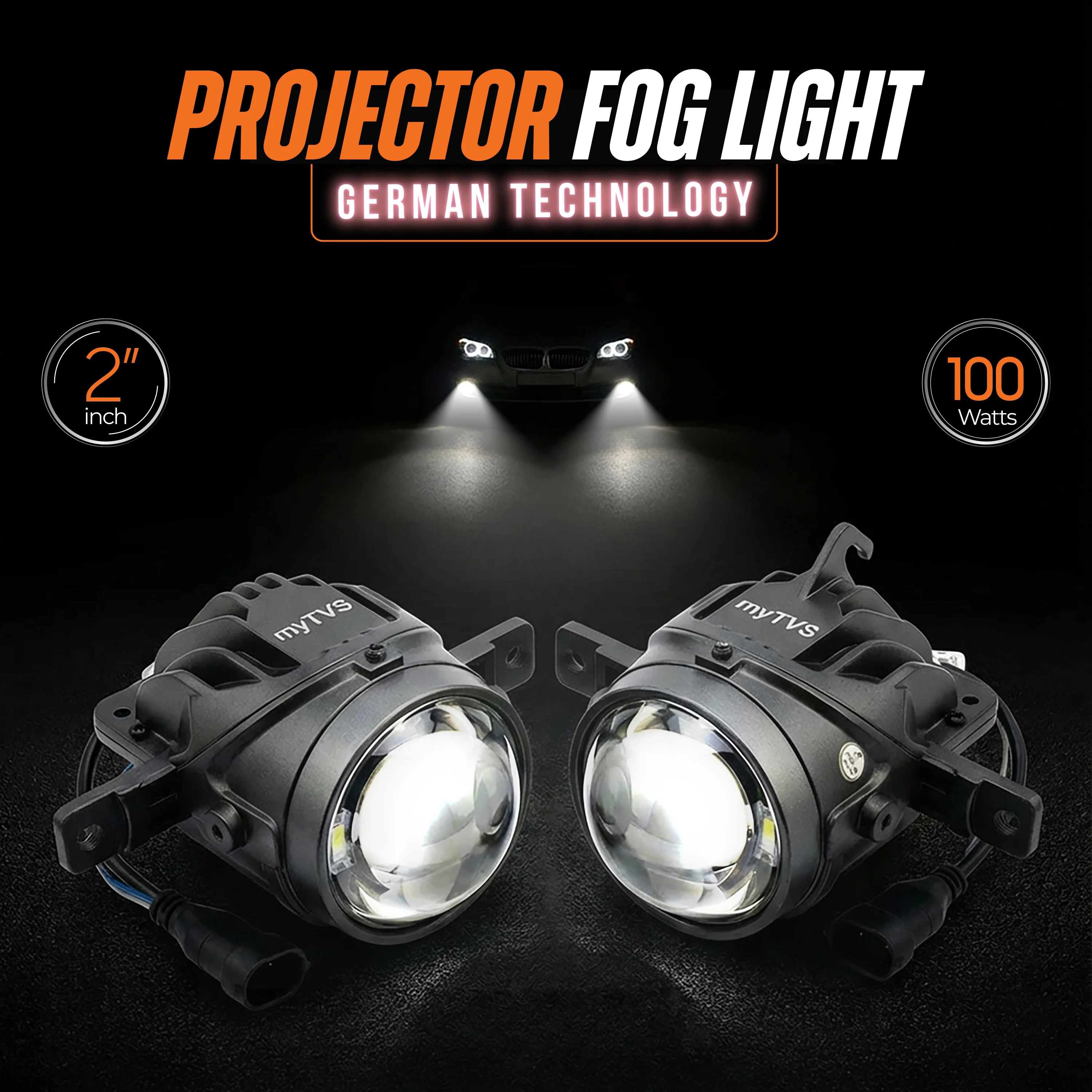 MPLFL - 01 myTVS Projector Fog Light 100W 2 inch with HD lens - Image 5