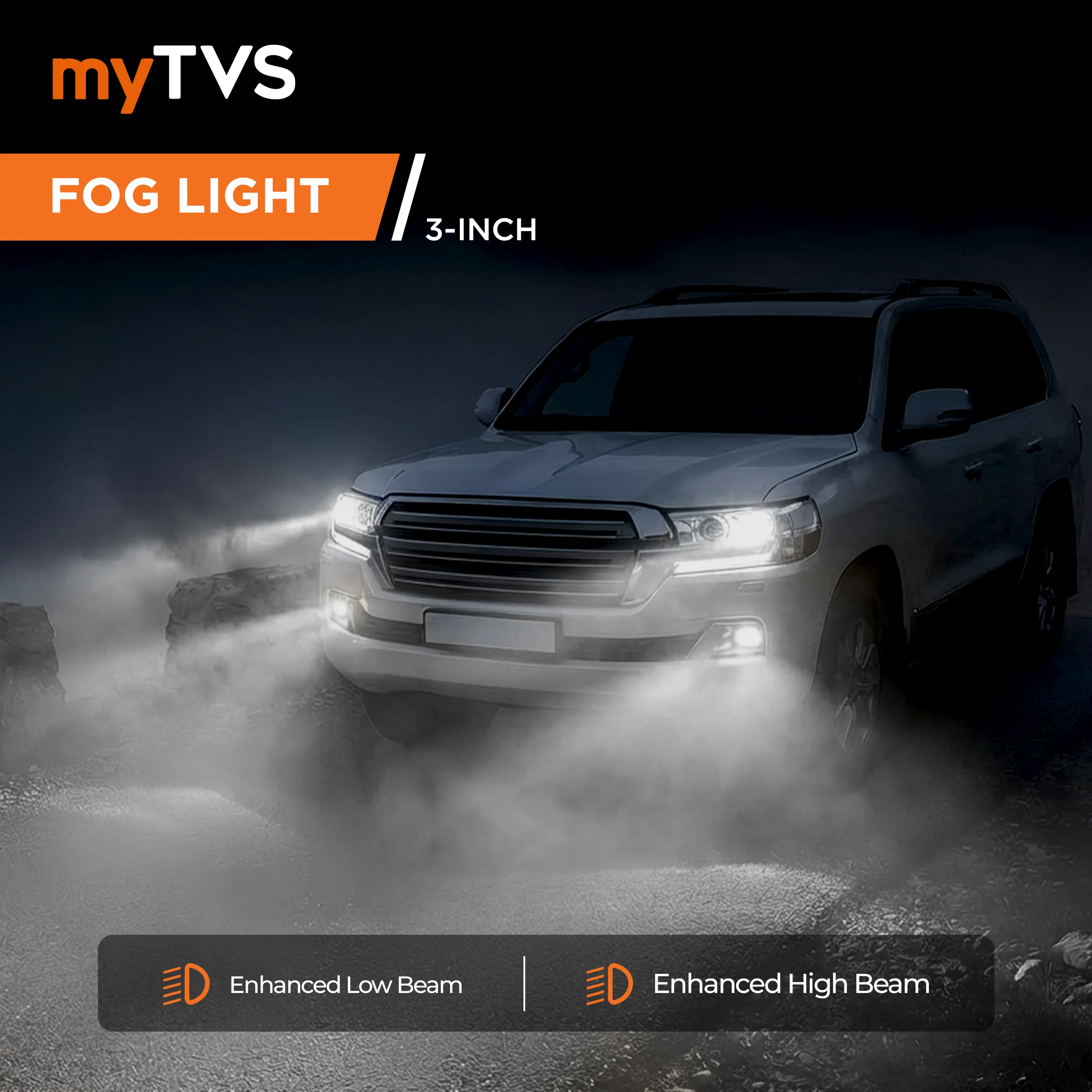 MPLFL - 03 myTVS Projector Fog Light 110W 3 inch with HD lens - Image 2