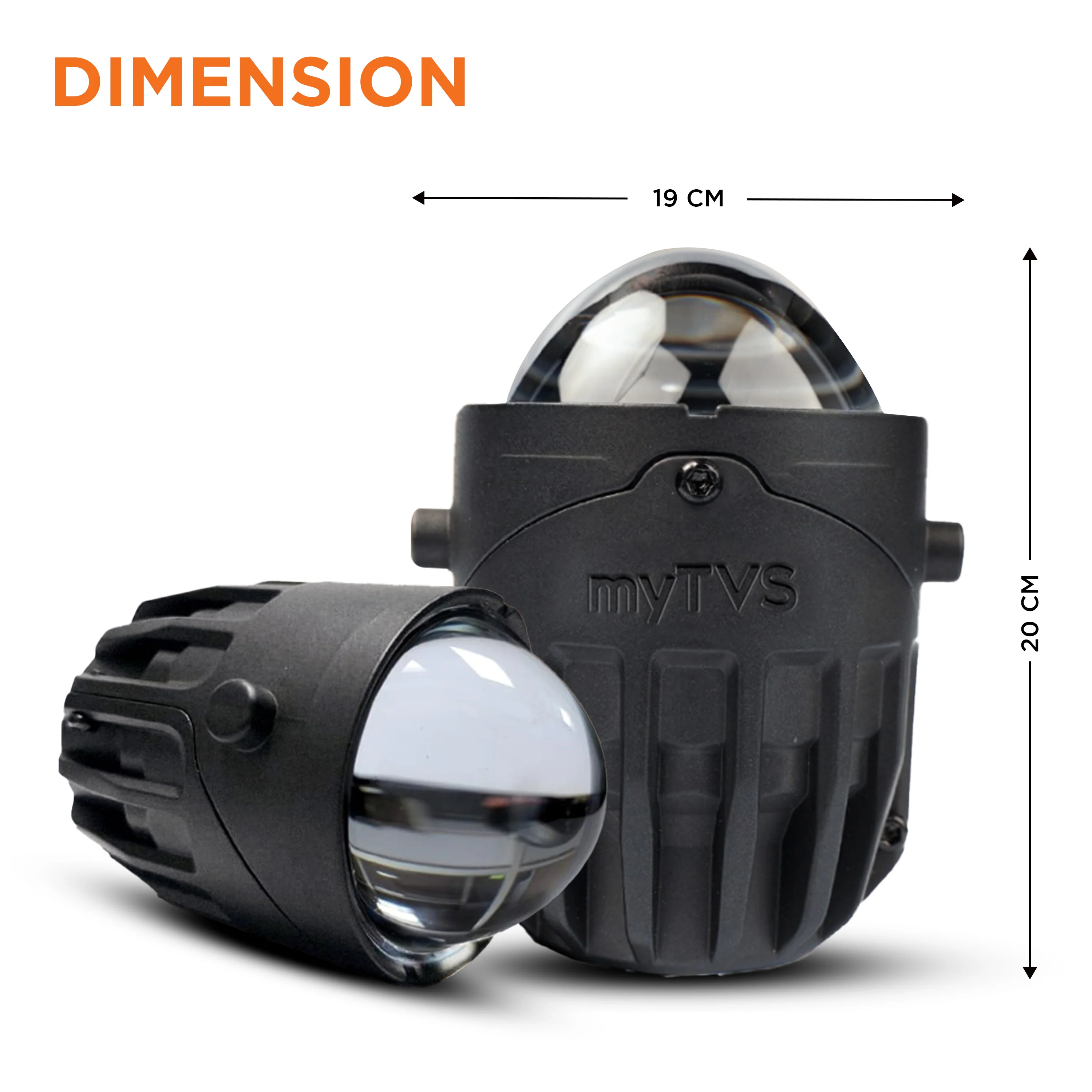 MPLFL - 03 myTVS Projector Fog Light 110W 3 inch with HD lens - Image 3