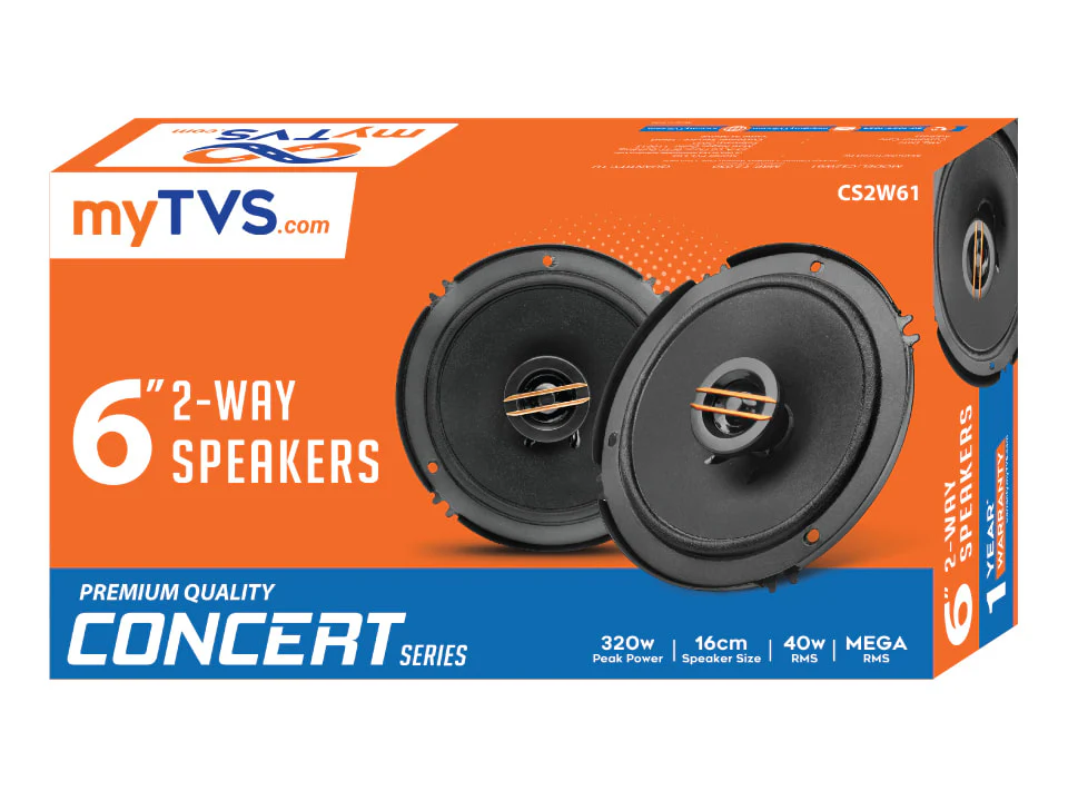 myTVS CS2W61 6inch 2 Way Car Speaker - Image 4