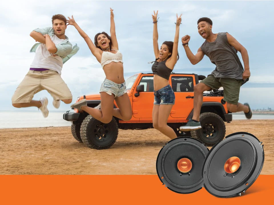 myTVS CSDC61 6inch Dual Cone Car Speaker - Image 3