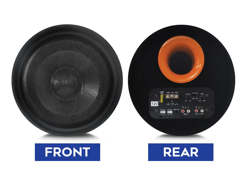 MyTVS TBT-12R X-Series 12 Inches Round Shape Active BassTube with in Built Amplifier - Image 3