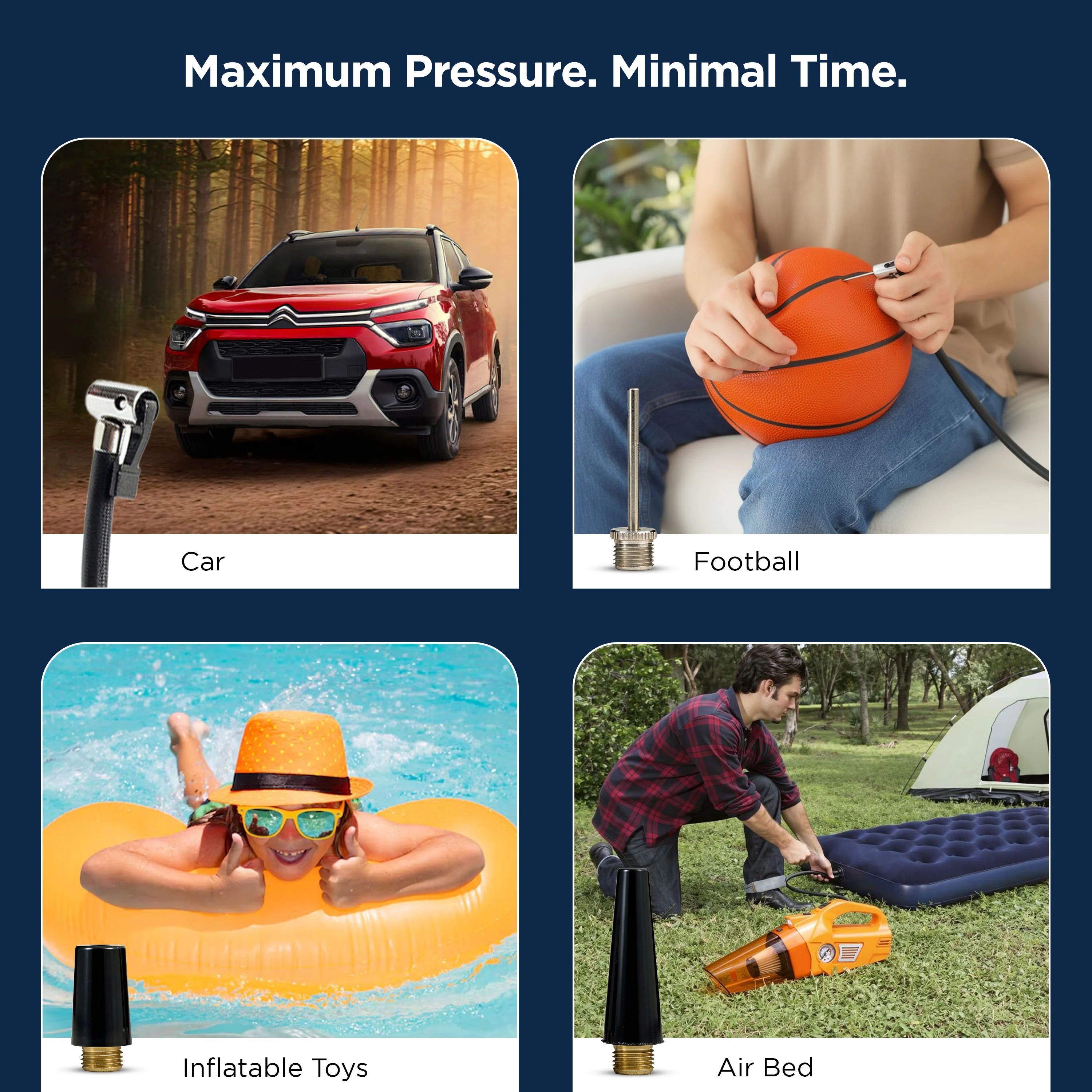 myTVS TI-8 Air Dual Pro 2-in-1 Vacuum Cleaner & Tyre Inflator - Image 9
