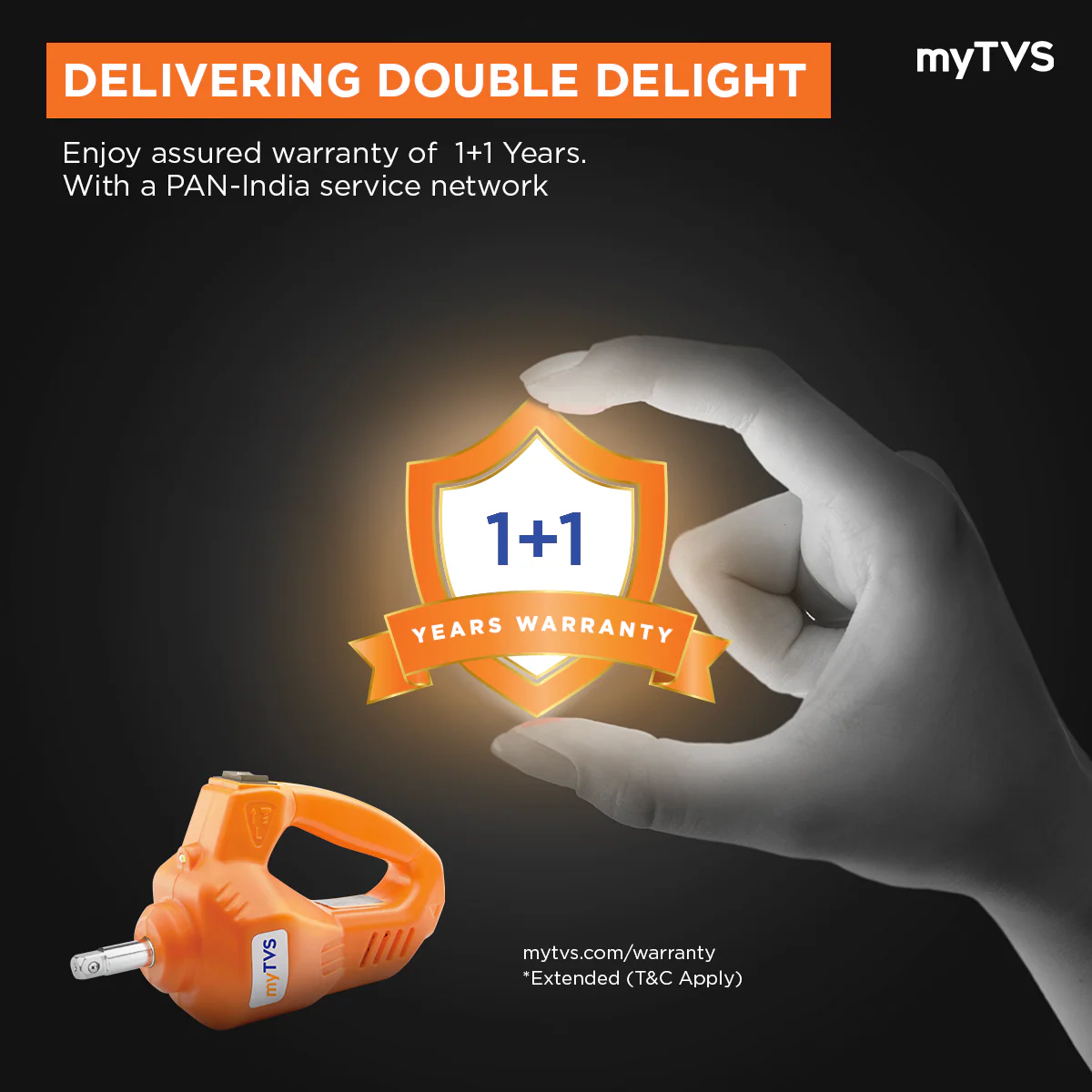 myTVS TW-68 Super Open Electric Wrench - Image 4